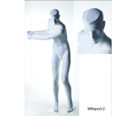 MNSport-2 Mannequin alb masculin