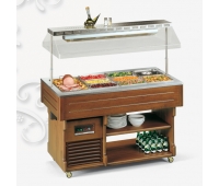 Мармит пересувний Tecfrigo Isola Bain-Marie 6М