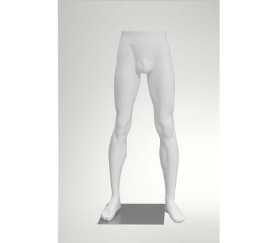 JHM-1W манекен ног мужских белый матовый