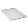 Capac plat din policarbonat transparent pentru recipiente gastronome Cambro GN 1/1 (530x325 mm) culoare