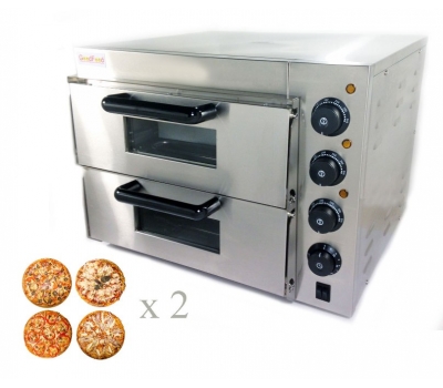 Электрическая печь для пиццы GoodFood P02 (4+4x20)