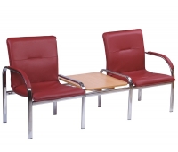 Кресло двухместное STAFF-2 (S) T со столиком