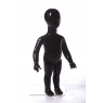CHD- 9 Манекен детский безликий черный глянец