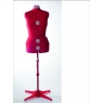 FD151 Манекен женский пошивочно-выставочный (50-58р-р) красный