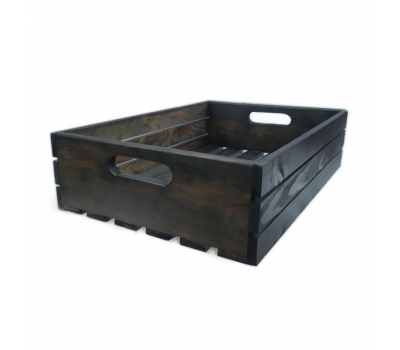 Ящик дерев'яний темний темний P01-1