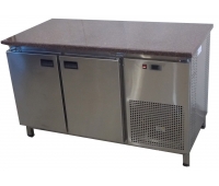 Холодильний стіл з гранітної стільницею СХ2Д-Г-Т (1400/700/850)