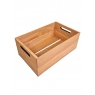 Ladă din lemn 40x25x15 din stejar – mâner drept
