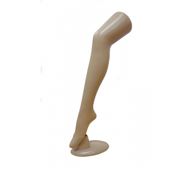 Нога JL під колготок тілесна (з пластиковою підставкою)