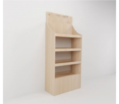 Стеллаж брендированный прямой