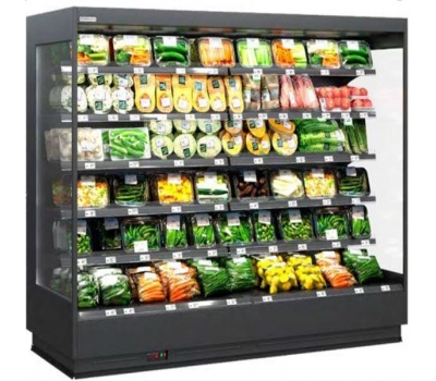 Витрина холодильная Modern-Exp COOLES Deck L-1250 W-750 H-2075 выносной агрегат, R404/507