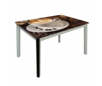 Кухонний стіл ДКС-Престиж Корал 1050х650х750 мм коричневий Фотодрук