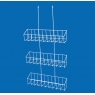 Подвесной сетчатый дисплей на три полки