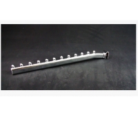 Флейта на перемычку хром 45 см
