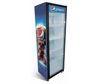 Холодильный шкаф без лайт бокса S Line 350 л (дверь стеклянная)