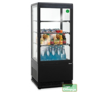 Міні холодильна вітрина BARTSCHER на 78 л (чорна)