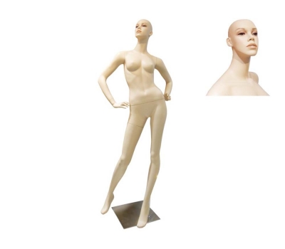 AA-4 Манекен жіночий тілесний реалістичний з макіяжем (без перуки)
