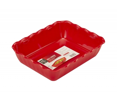 Салатник Cambro 26,5х33,5х8 см 4, 6 л колір Червоний