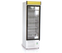 Холодильный шкаф EWA 500 л 1(двери стекло), компрессор снизу)