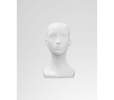 JLD-1 Голова жіночку манекена абстрактні біла матова