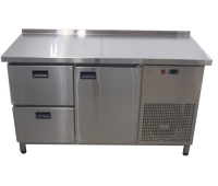 Стол холодильный СХ2Ш1ДБ-Н-Т (1400/600/850)