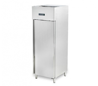 Морозильный шкаф HURAKAN HKN-GX650BT INOX