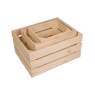 Set de cutii medii naturale 50x40