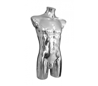 3008 / C argintiu Torso mascul (placat cu crom)