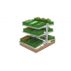 Raft vegetal cu picioare H140 / L125 / D90 cm. Tip-10