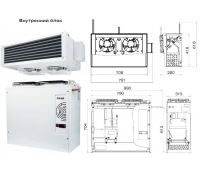 Сплит-система среднетемпературная SM 222 S POLAIR (холодильная)