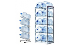 Использование стеллажей для хранения бутылей с водой для повышения эффективности бизнеса