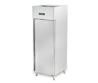 Холодильну шафу HURAKAN HKN-GX650TN INOX