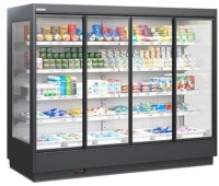 Vitrina frigorifică Modern-Exp COOLES Deck L-1250 W-850 H-2075 cu uși batante, R404 / 507
