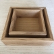 Set ECO de cutii din lemn 1-60x200x200 / 2-60x150x150