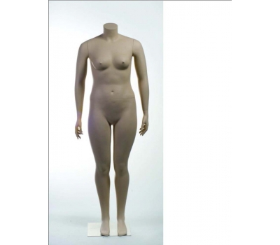 WMA 54 Манекен жіночий тілесний без голови (54 р-р) (квадр. База, подвійна фікс.)