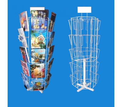 Торговая подставка-вертушка Шестигранник № 3 под открытки