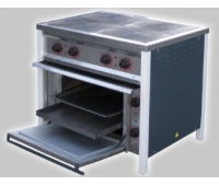 Электрическая плита ПЕ-4Ш-Ч с жарочным шкафом