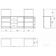 Кассовый прилавок Modern Expo Тип 5 2390х610х1440 мм