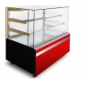 Vitrină frigorifică frigorifică GASTROLINE CUBE 1310 3 rafturi (sticlă cub)