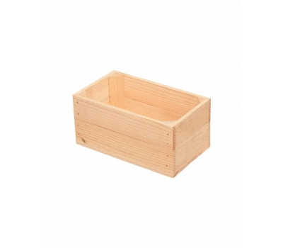 Coș din lemn 30x17x14 cm pentru flori