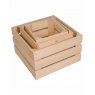 Набір ящиків середніх натуральних 40х40