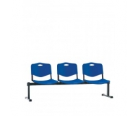 Трехместный стул ISO-3 Z PLAST