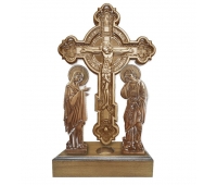 Голгофа різьблена (хрест з колом) 500x260x25 мм