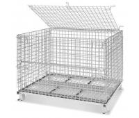 Сетчатый контейнер оцинкованный (1200×800×900 мм)