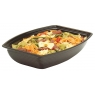 Bol salată dreptunghiulară 27,3x37 cm pentru afișare într-o vitrină Cambro (SUA) 4,7 L culoare Negru