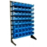 Rack pentru hardware 1,5 m + cutii din plastic pentru hardware 48 buc