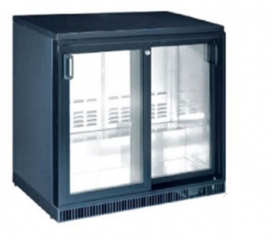 Барний холодильну шафу HURAKAN HKN-GXDB250-SL