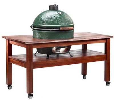 Комплект коліс для столу (махогон) Big Green Egg