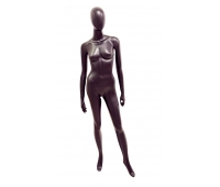 JNV-03 манекен женский БЕЗЛИКИЙ черный матовый