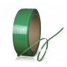 Bandă de ambalaj din polipropilenă verde 16 mm x 0,8 mm