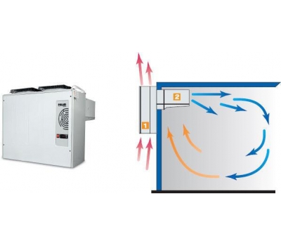 Моноблок середньотемпературна MM226S Полаір (холодильний)